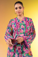 1 Pc Printed Silver Lawn Shirt   | Silver | Al Karam