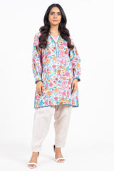 1 Pc Printed Silver Lawn Shirt   | Silver | Al Karam