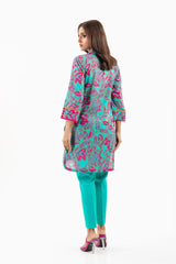 1 Pc Printed Silver Lawn Shirt   | Silver | Al Karam