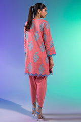 1 Pc Printed Silver Lawn Shirt   | Silver | Al Karam