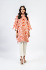 1 Pc Printed Cambric Shirt | Silver | Al Karam