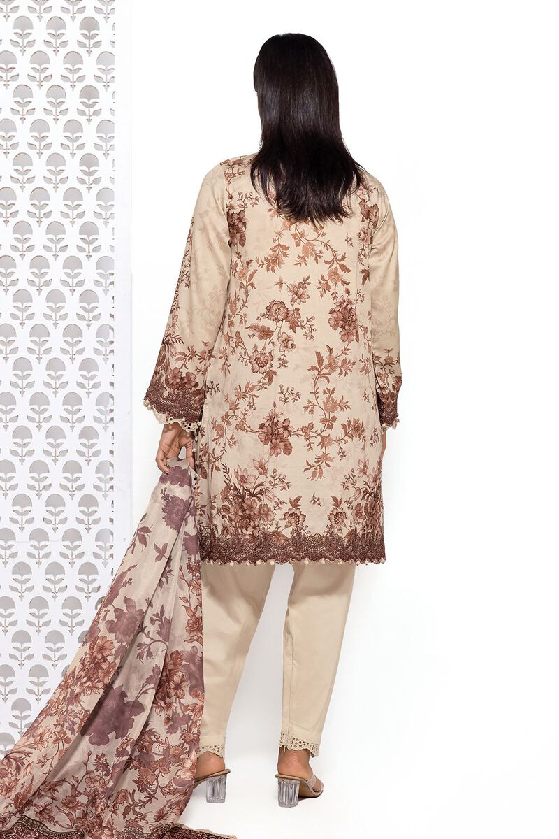 Cotton Satin | Embroidered | Khaadi