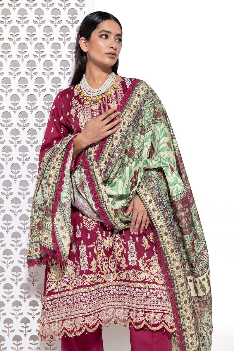 Cotton Satin | Embroidered | Khaadi