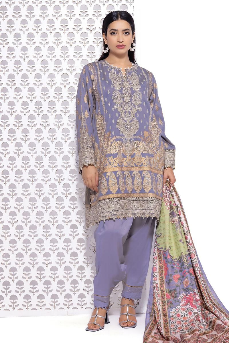 Cotton Satin | Embroidered | Khaadi