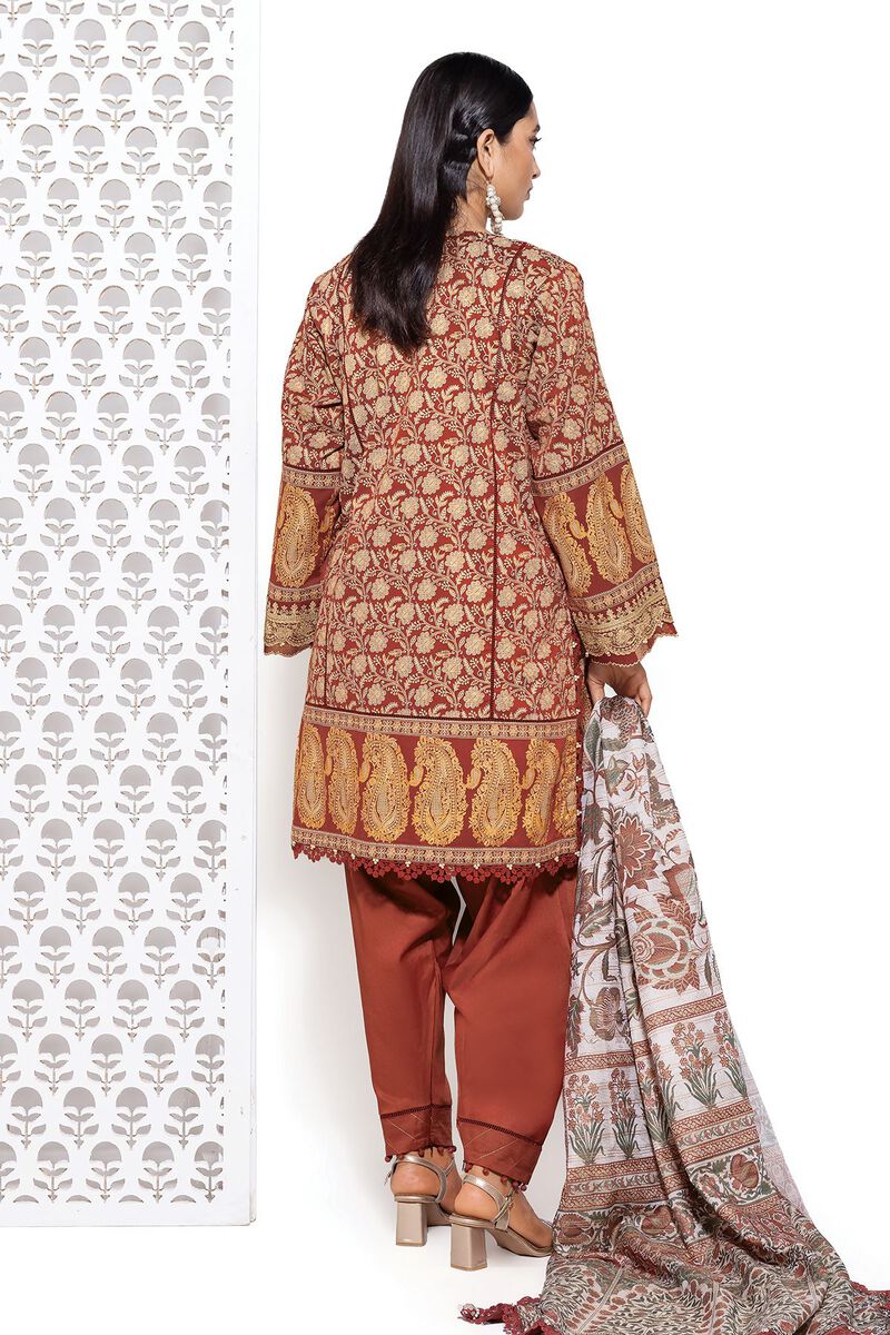 Cotton Satin | Embroidered | Khaadi