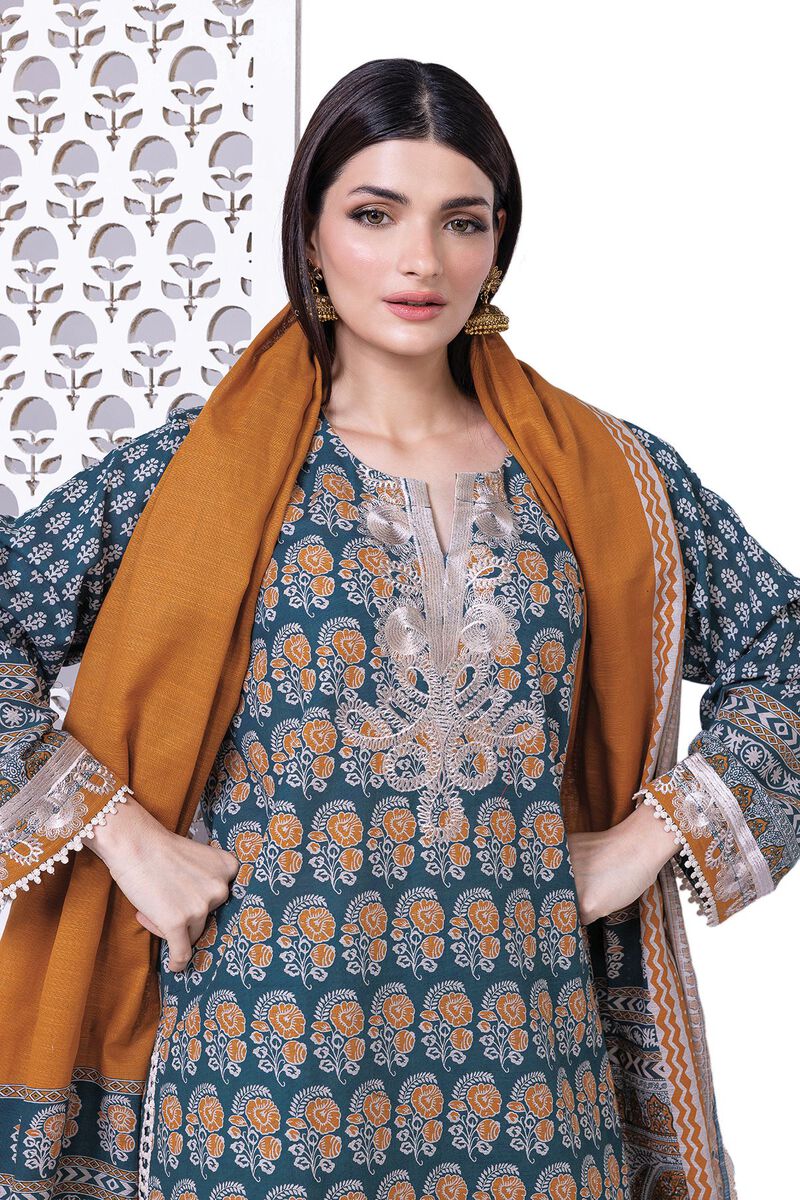 Light Khaddar | Embroidered | Khaadi