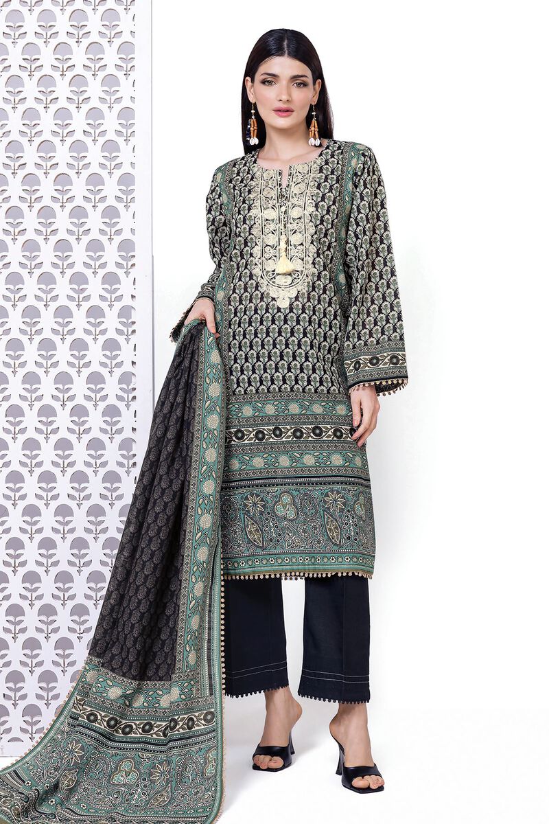 Light Khaddar | Embroidered | Khaadi