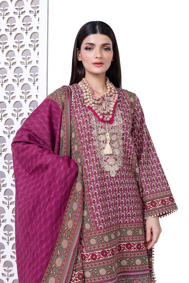 Light Khaddar | Embroidered | Khaadi