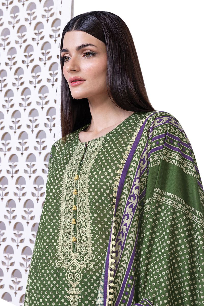 Light Khaddar | Embroidered | Khaadi