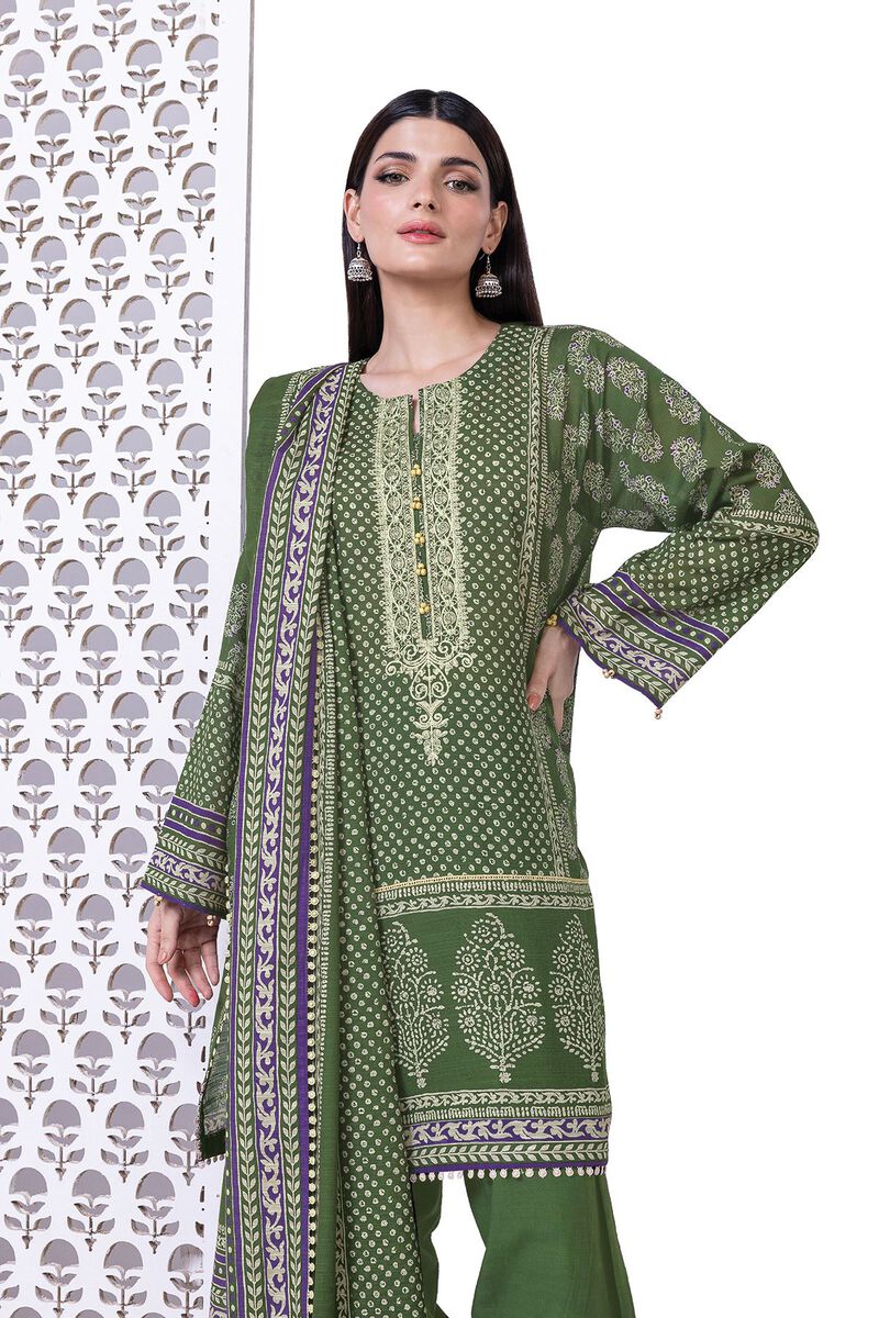 Light Khaddar | Embroidered | Khaadi