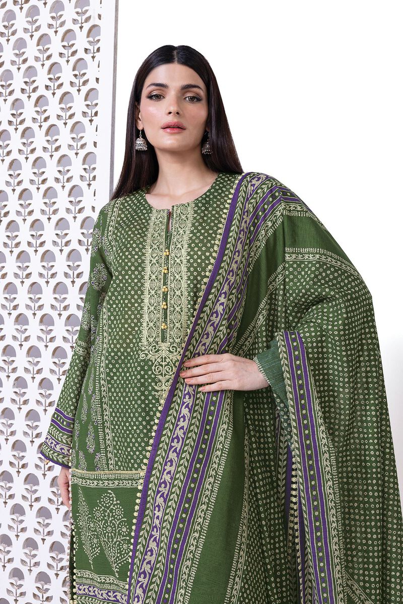 Light Khaddar | Embroidered | Khaadi