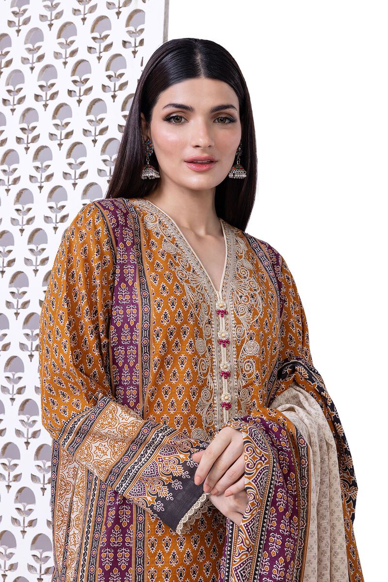 Light Khaddar | Embroidered | Khaadi