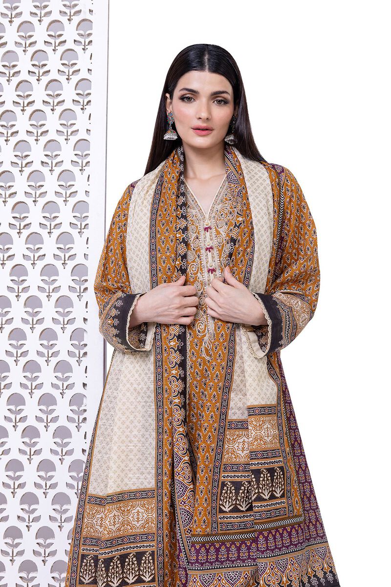 Light Khaddar | Embroidered | Khaadi