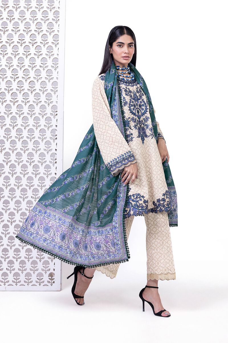 Light Khaddar | Embroidered | Khaadi