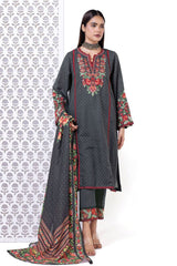 Light Khaddar | Embroidered | Khaadi