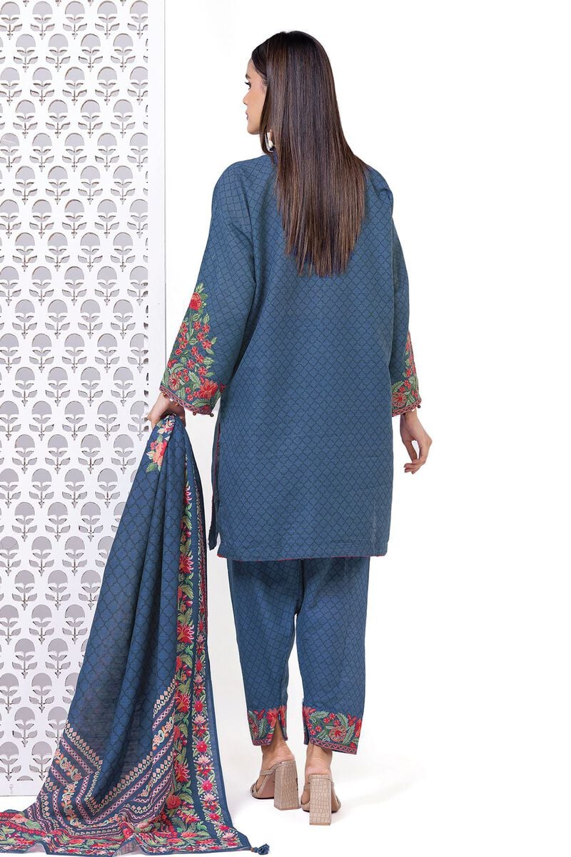 Light Khaddar | Embroidered | Khaadi