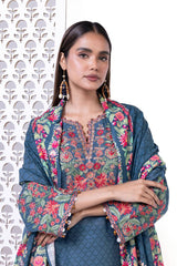 Light Khaddar | Embroidered | Khaadi