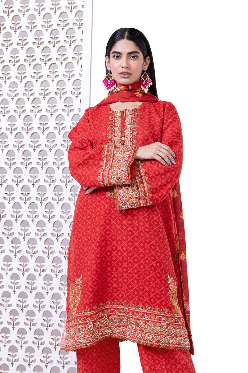 Light Khaddar | Embroidered | Khaadi