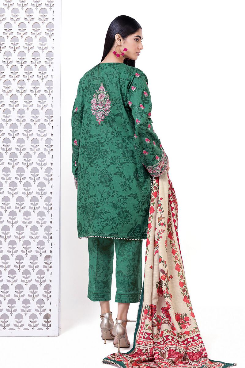 Light Khaddar | Embroidered | Khaadi