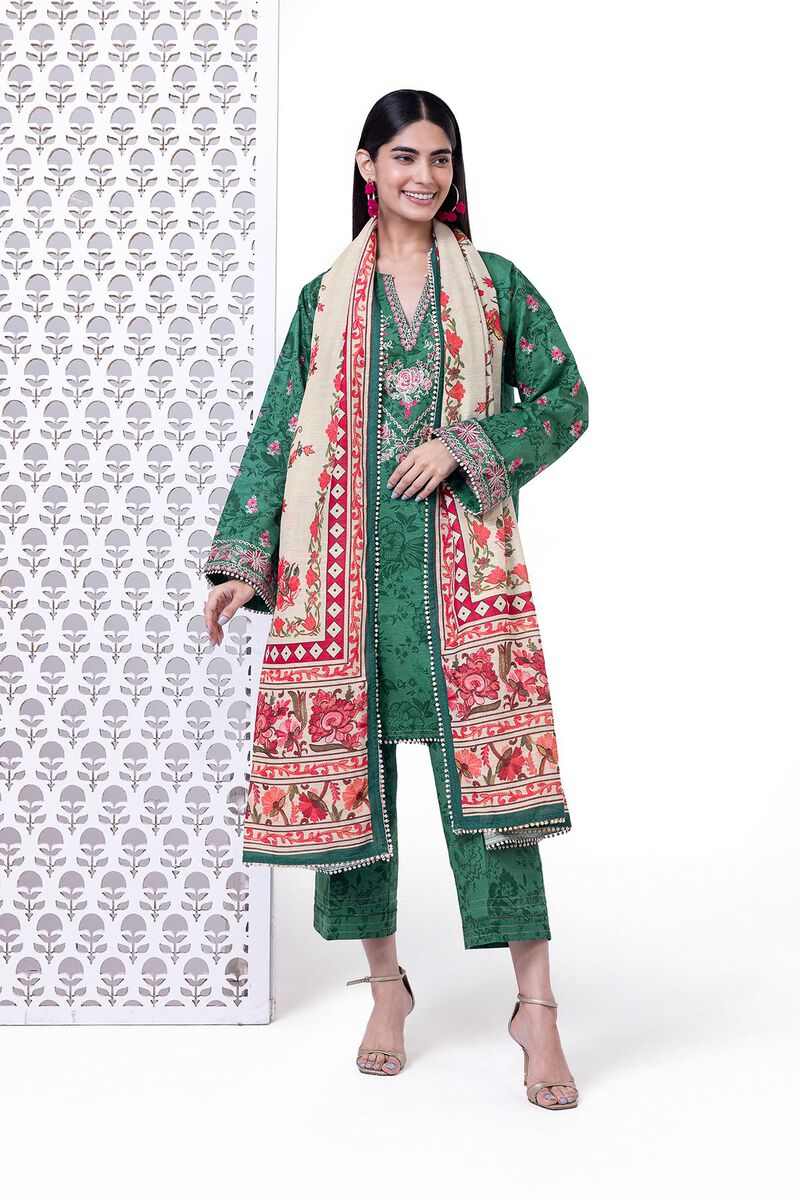 Light Khaddar | Embroidered | Khaadi