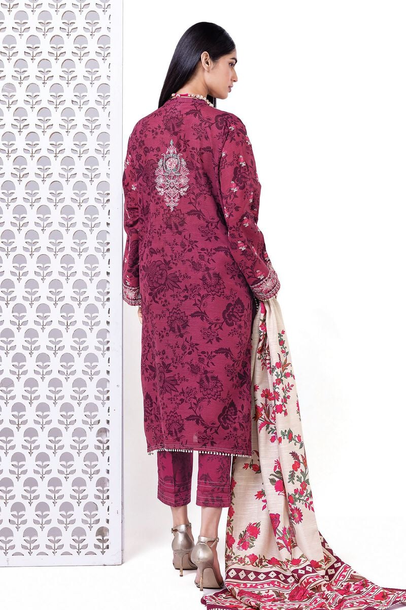 Light Khaddar | Embroidered | Khaadi