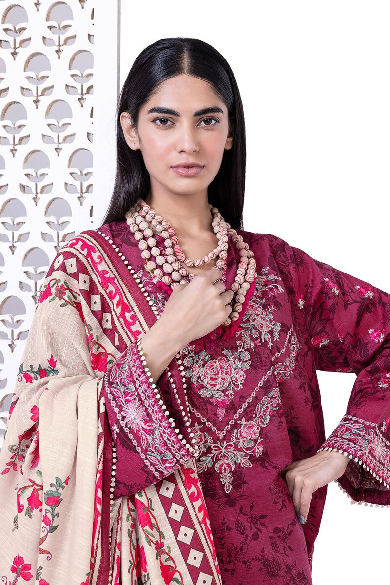 Light Khaddar | Embroidered | Khaadi